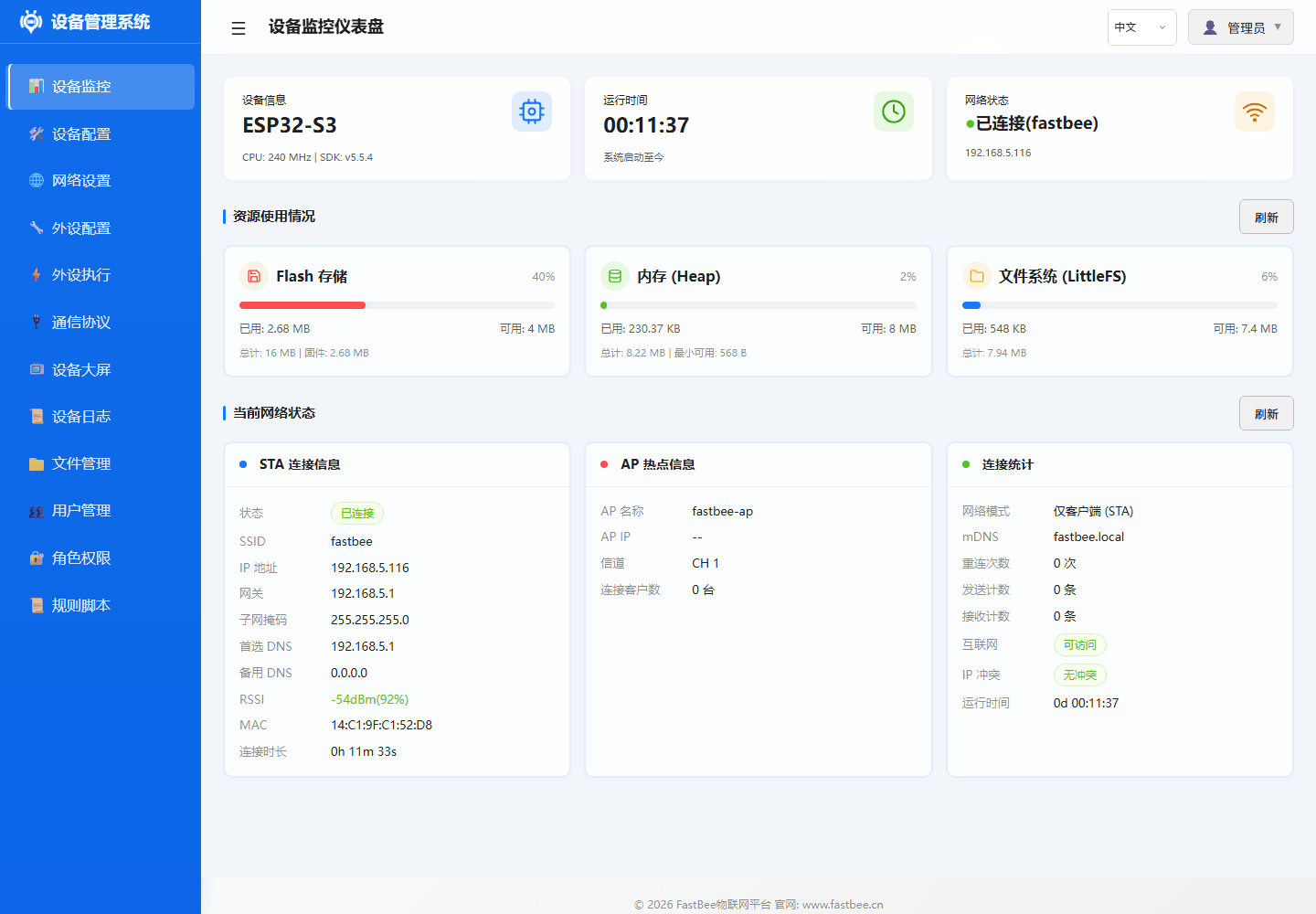 Device Monitoring Dashboard