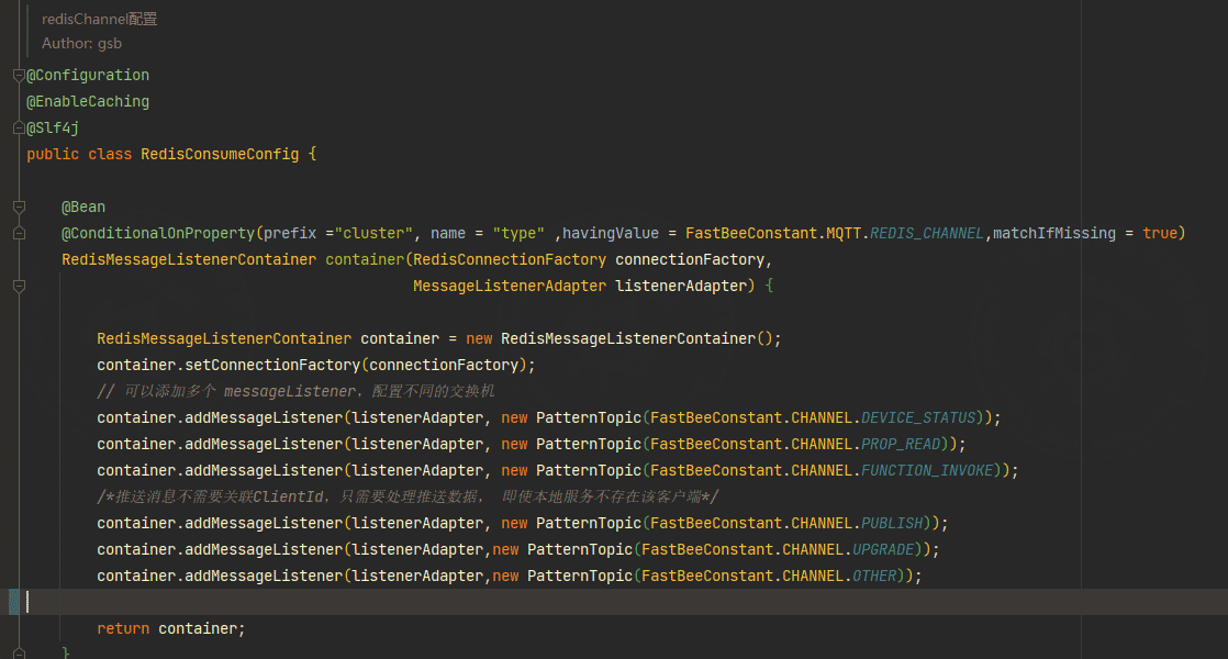 Redis Channel Flow