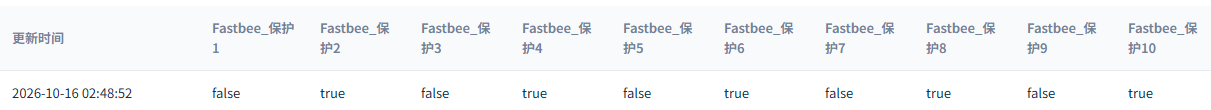 总召十点为奇数false、偶数true,与保存连接配置后重新初始化的点表一致。