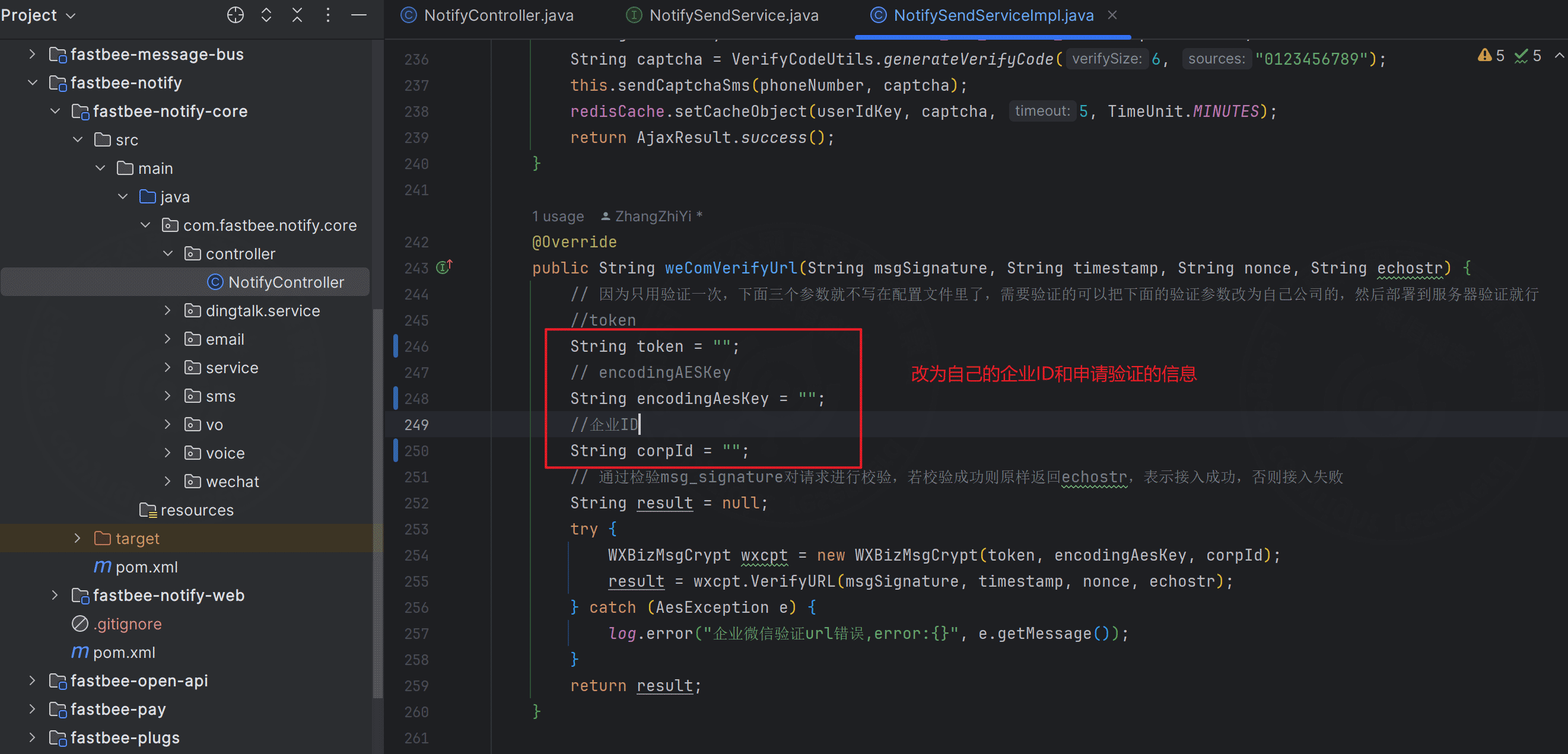 d. WeCom application messages and group bot