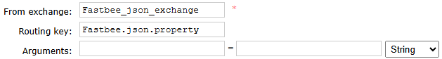 Bind the exchange to the queue