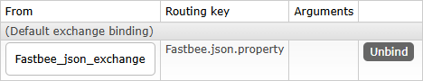 Confirm the binding succeeded