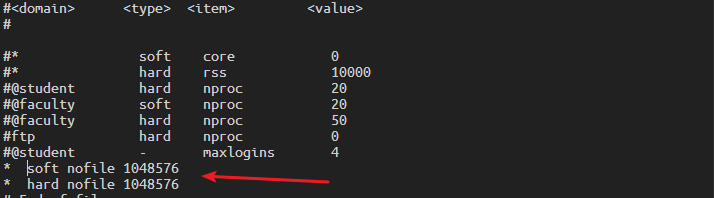 Edit user handles page screenshot