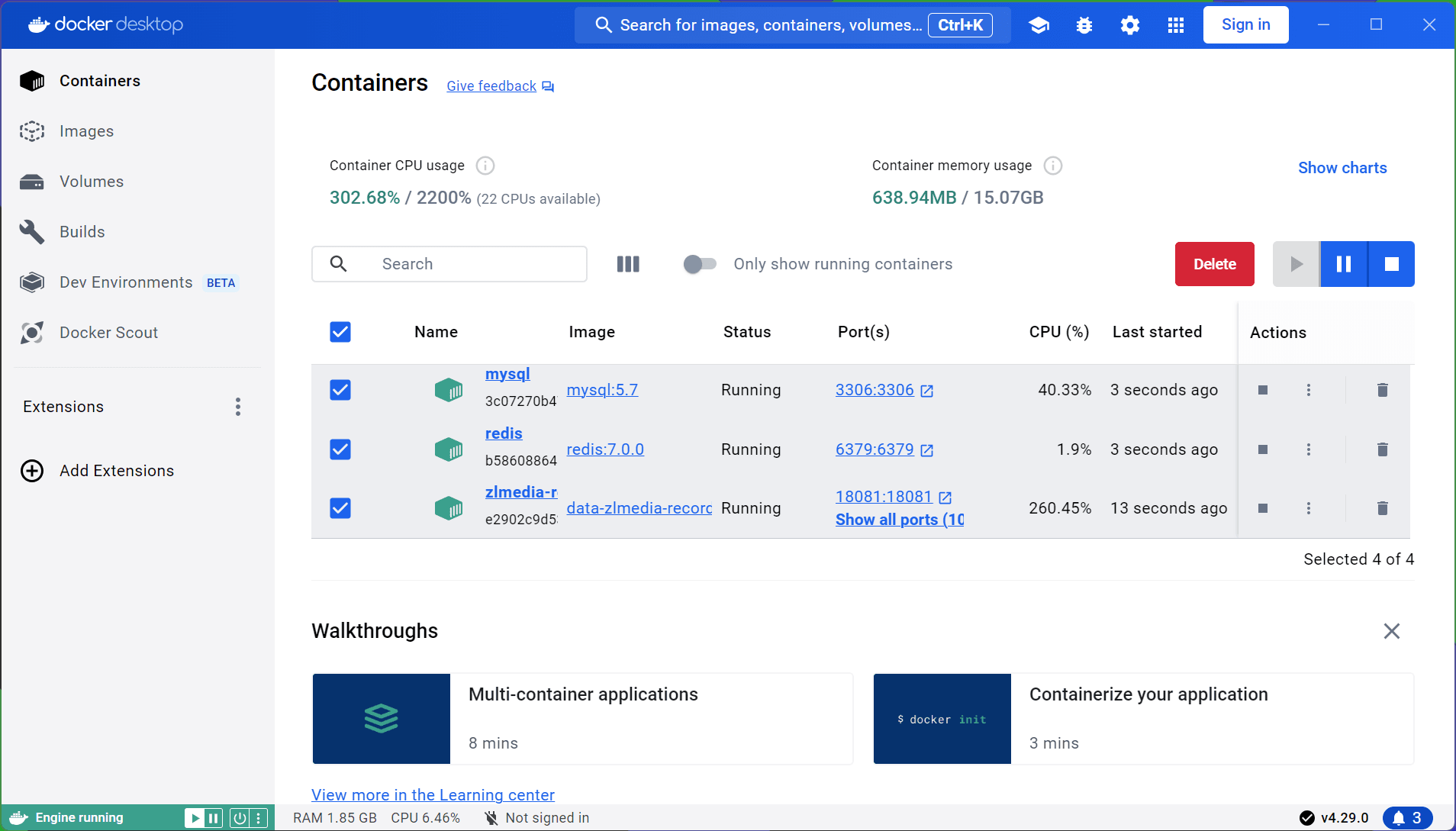 Start ZLMediaKit With Docker